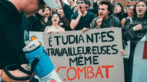 Mobilisation contre la réforme des retraites : à Cambrai, les jeunes entrent en masse dans le mou…