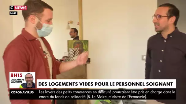 Coronavirus : des logements vides mis à la disposition du personnel soignant