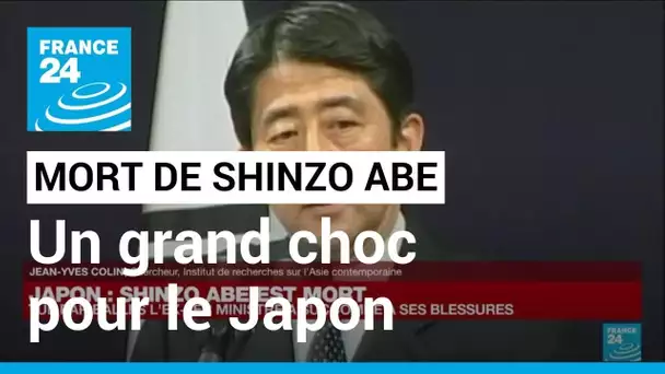 Mort de Shinzo Abe : "un grand choc pour la population japonaise" et le reste du monde • FRANCE 24