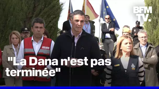 Inondations en Espagne: Pedro Sánchez appelle les habitants à rester chez eux"