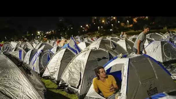 Manifestations massives en Israël contre la réforme judiciaire avant un vote décisif