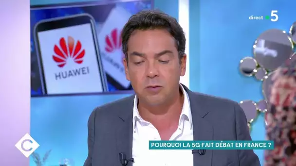 Pourquoi la 5G fait débat en France ? - C à Vous - 17/09/2020