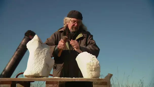 Portrait de Michel Fontaine, artiste sculpteur et contemplateur