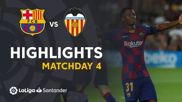 Highlights FC Barcelona vs Valencia CF (5-2)