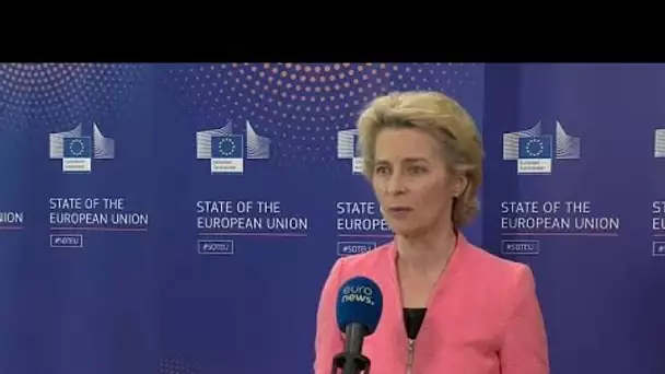 Von der Leyen sur Euronews : "créer une UE de nouvelle génération"