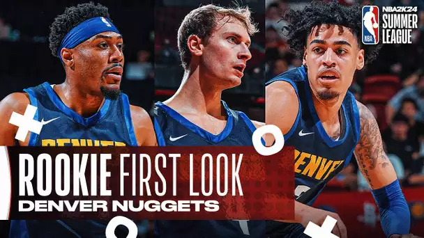 Nuggets Rookies Jalen Pickett, Hunter Tyson, & Julian Strawther Shine In Summer League Debut!