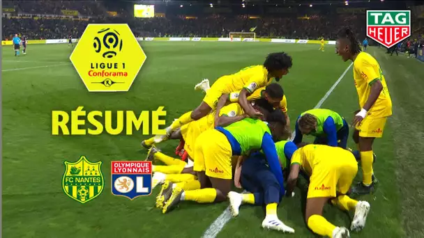 FC Nantes - Olympique Lyonnais ( 2-1 ) - Résumé - (FCN - OL) / 2018-19