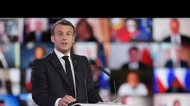 Conférence sur l'avenir de l'Europe : E. Macron défend un "modèle européen" face à la pandémie