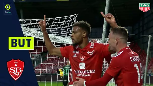 But Steve MOUNIE (38' - STADE BRESTOIS 29) STADE BRESTOIS 29 - AS SAINT-ÉTIENNE (4-1) 20/21