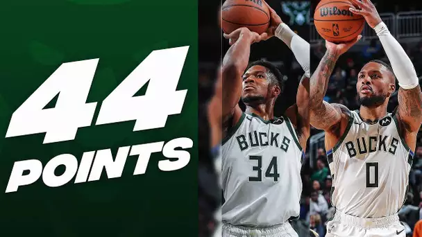 Giannis Antetokounmpo & Damian Lillard Lead The Bucks To The #NBAPreseason W! 🔥| October 14, 2024