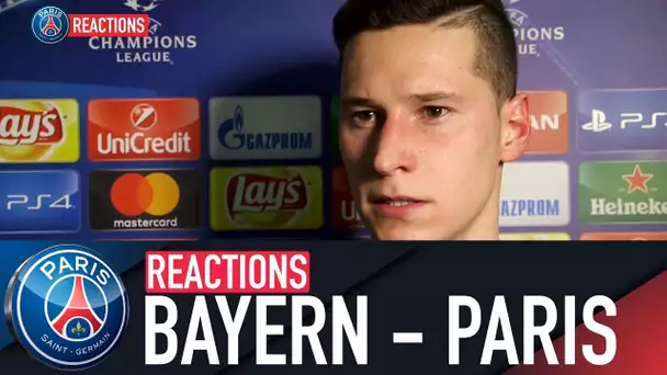 REACTIONS : FC BAYERN MUNICH - PARIS SAINT-GERMAIN