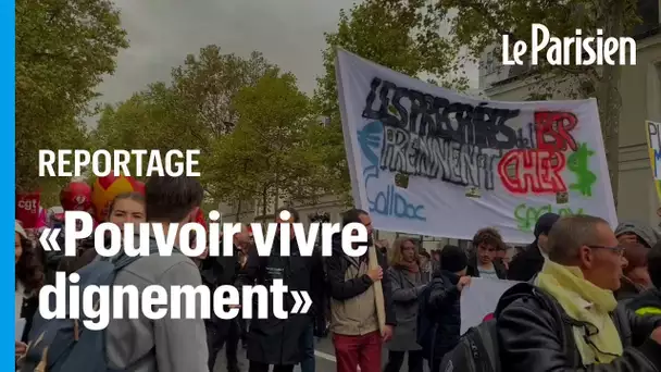 Des milliers de manifestants rassemblés à Paris contre la réforme des retraites