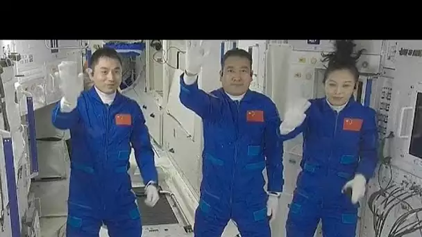 Six mois dans l'espace, record de longévité pour des spationautes chinois