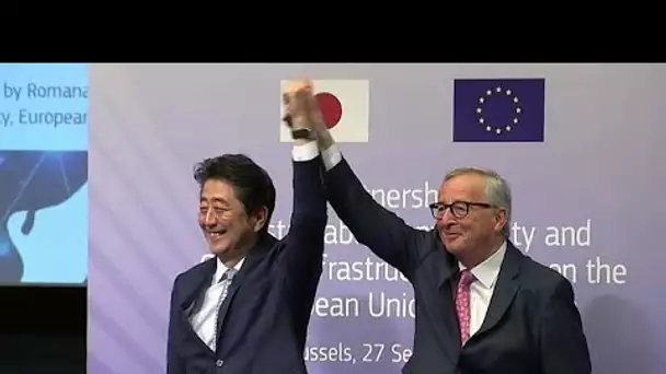 Le Japon et l'UE s'associent en signant un accord connectant l'Asie et l'Europe