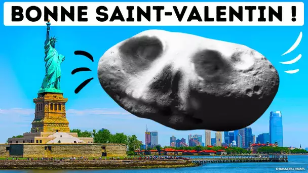 Le monde a retenu son souffle lorsque l’astéroïde de la Saint-Valentin s’est approché de la Terre