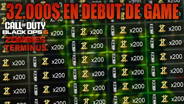 32.000 POINTS EN DEBUT DE GAME SUR TERMINUS ! (BLACK OPS 6 ZOMBIE ASTUCE TERMINUS)