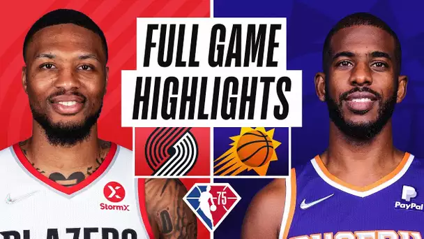 TRAIL BLAZERS at SUNS | FULL GAME HIGHLIGHTS | November 10, 2021