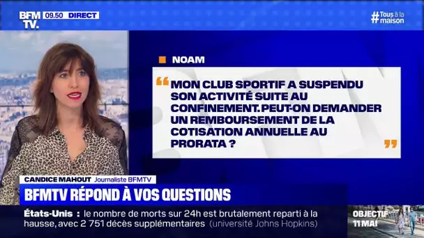 Puis-je demander un remboursement au prorata de mon abonnement à un club de sport? BFMTV vous répond