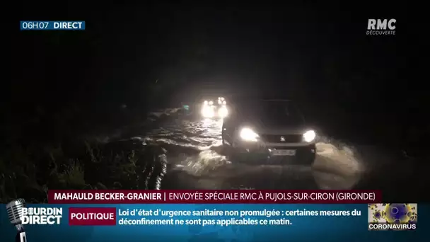 Alerte météo: la Gironde et les Landes en "vigilance rouge"