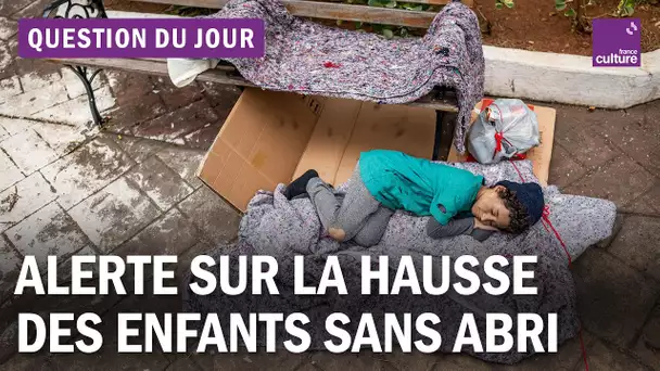 En France : toujours plus d'enfants à la rue ?