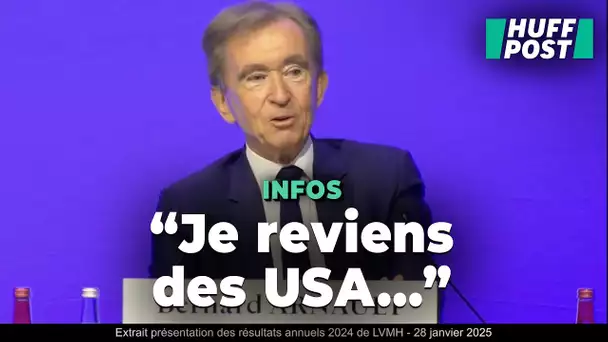 Revenu des États-Unis, Bernard Arnault dénonce « la douche froide » des impôts français