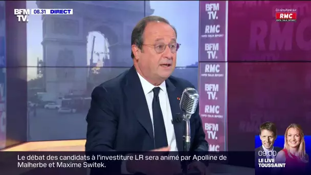 Sur RMC, François Hollande préconise une hausse des salaires pour lutter contre l'inflation