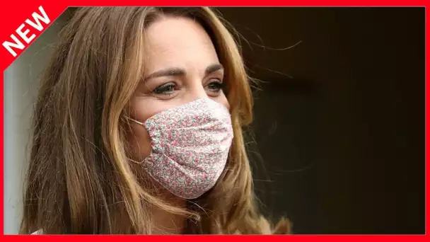 ✅  Kate Middleton masquée et gantée : cette sortie remarquée