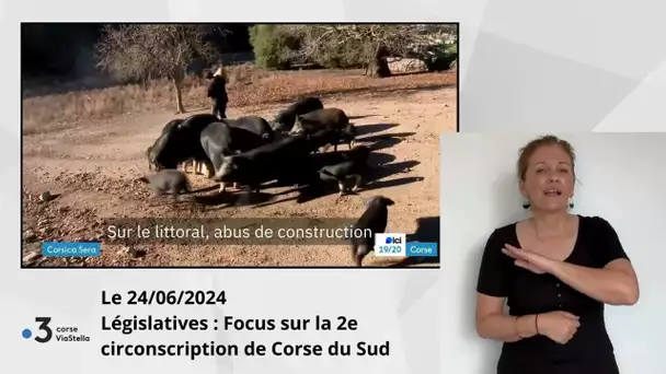25.06.24 Législatives : Focus sur la 2e circonscription de Corse du Sud