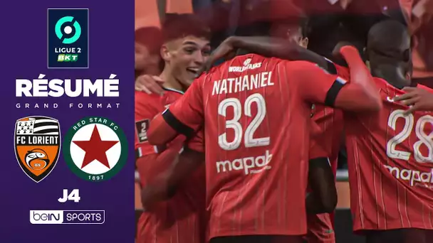 Résumé : Lorient se reprend contre le Red Star et monte sur le podium !