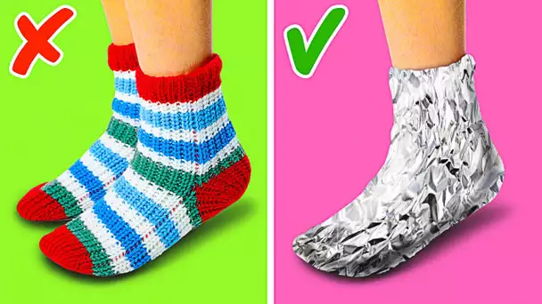 25 ASTUCES QUI T'AIDERONT QUAND IL FAIT TROP FROID DEHORS