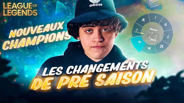 DÉCOUVERTE DES CHANGEMENTS DE LA PRÉ SAISON 13 DE LEAGUE OF LEGENDS