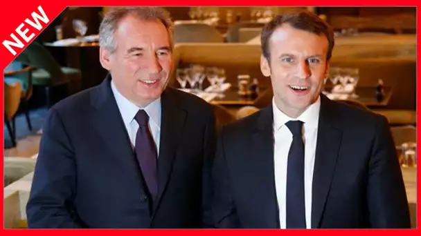 ✅  « Agacé », Emmanuel Macron peine à contenir son turbulent allié François Bayrou