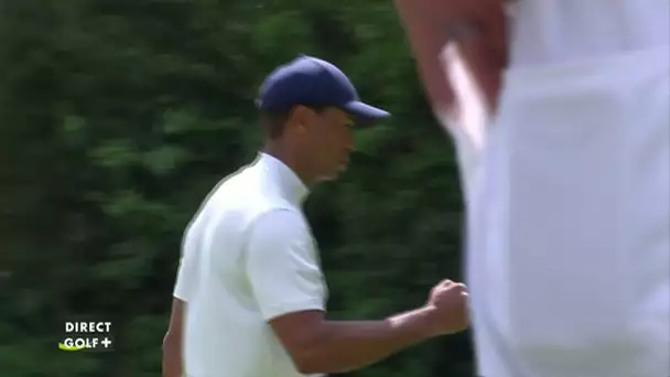 The Masters 2019 - Sublime birdie putt de Tiger Woods sur le 6 !