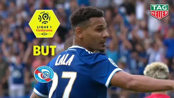 But Kenny LALA (39' pen) / RC Strasbourg Alsace - AS Monaco (2-2)  (RCSA-ASM)/ 2019-20