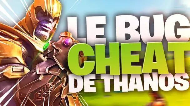 🔥Quand J&#039;ai Fais Par Hasard LE BUG CHEAT SUR THANOS ► Fortnite BattleRoyale