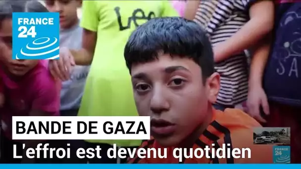 "C'est une zone de guerre" : dans la bande de Gaza, l'effroi est devenu quotidien • FRANCE 24