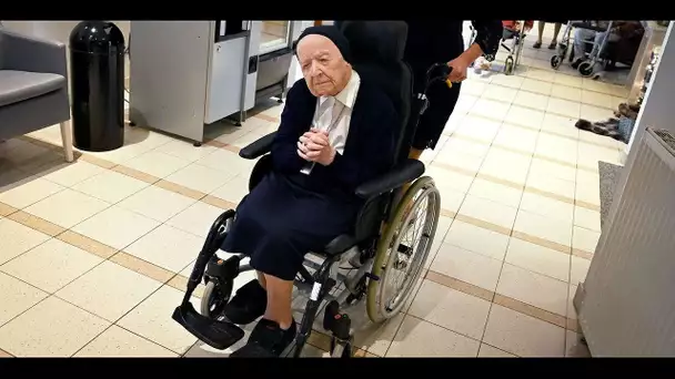 Sœur André, une des doyennes des Français, a fêté ses 116 ans à Toulon