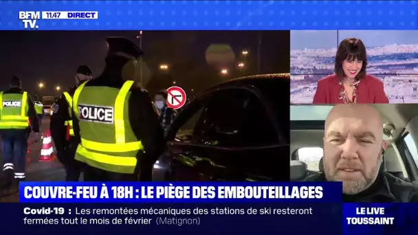 Comment respecter le couvre-feu à 18h quand il y a des embouteillage?- BFMTV répond à vos questions