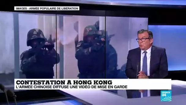 Avertissement la Chine à Hong Kong : "Pékin est très embarrassé par cette crise"