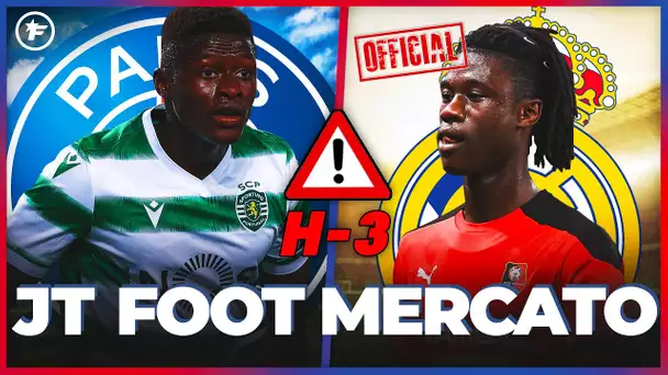 Le Real Madrid s'offre Eduardo Camavinga, le dernier GROS COUP du PSG | JT Foot Mercato édition 21h