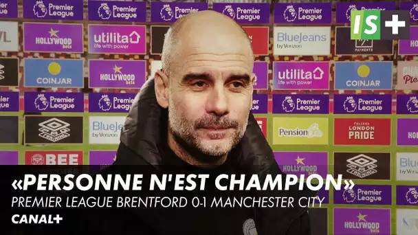 10ème victoire de suite pour le leader - Premier League Brentford 0-1 Manchester City