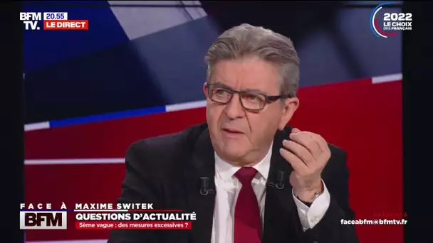 Jean-Luc Mélenchon: "Le pass sanitaire est une illusion de sécurité"