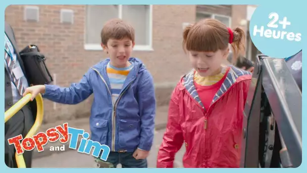 Une journée amusante ! | Compilation d'épisodes complets de Topsy & Tim pour enfants | Enfants