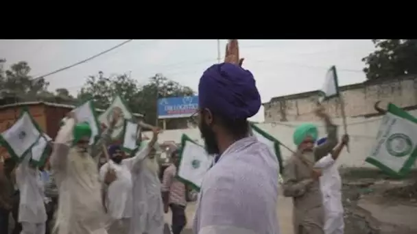 Inde : les agriculteurs en colère poursuivent leur mobilisation contre la libéralisation du sec...