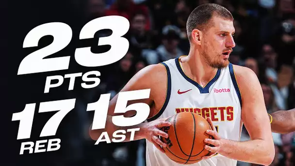 Nikola Jokić STARTS 2025 off with another TRIPLE-DOUBLE! 🃏| January 1, 2025