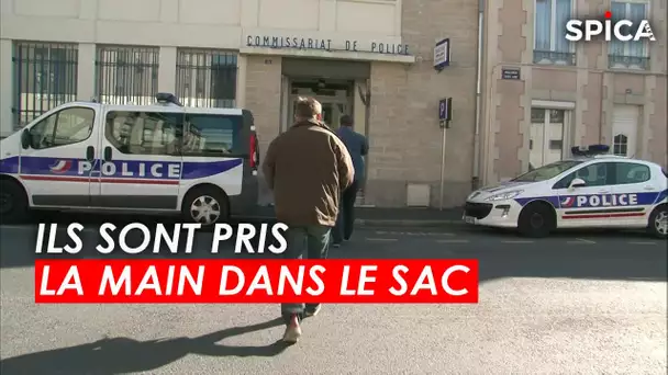 POLICE : Ils les prennent la main dans le sac