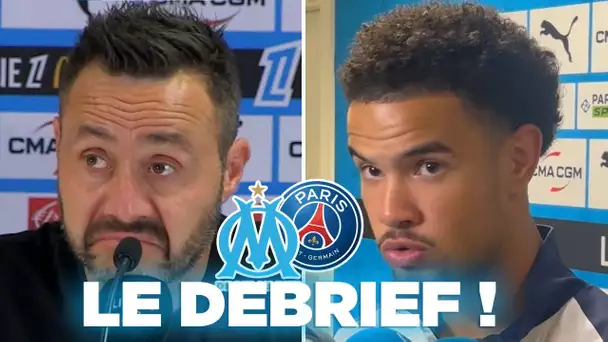 Le DÉBRIEF d'OM - PSG : Zaïre-Emery se lâche, De Zerbi tacle l'arbitre et Greenwood !