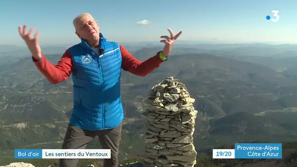 Le chemin de Grande Randonnée (GR) de Pays autour du Ventoux participe à un concours national