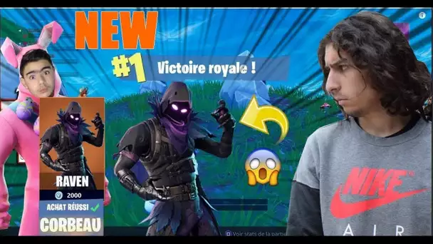 LE SECRET DU NOUVEAU RAVEN FORTNITE BATTLE ROYALE !  TOP 1 INCROYABLE