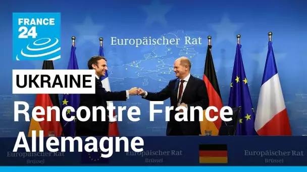 Ukraine : l'UE divisée, la France et l'Allemagne prônent la désescalade et le dialogue